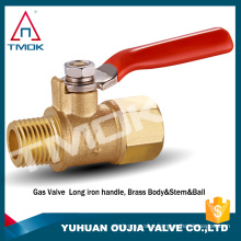 good quality lpg gas dn15 brass gas valve needle cock drain ball valve with forged and 600 wog high pressure